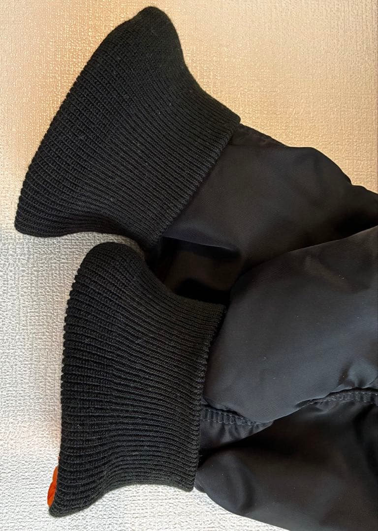 ALPHA アルファ MA-1 フライトジャケット ブラック 黒 XL