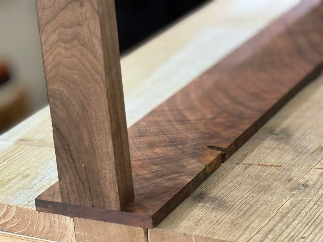 ウォルナット　植物用LEDライトスタンド