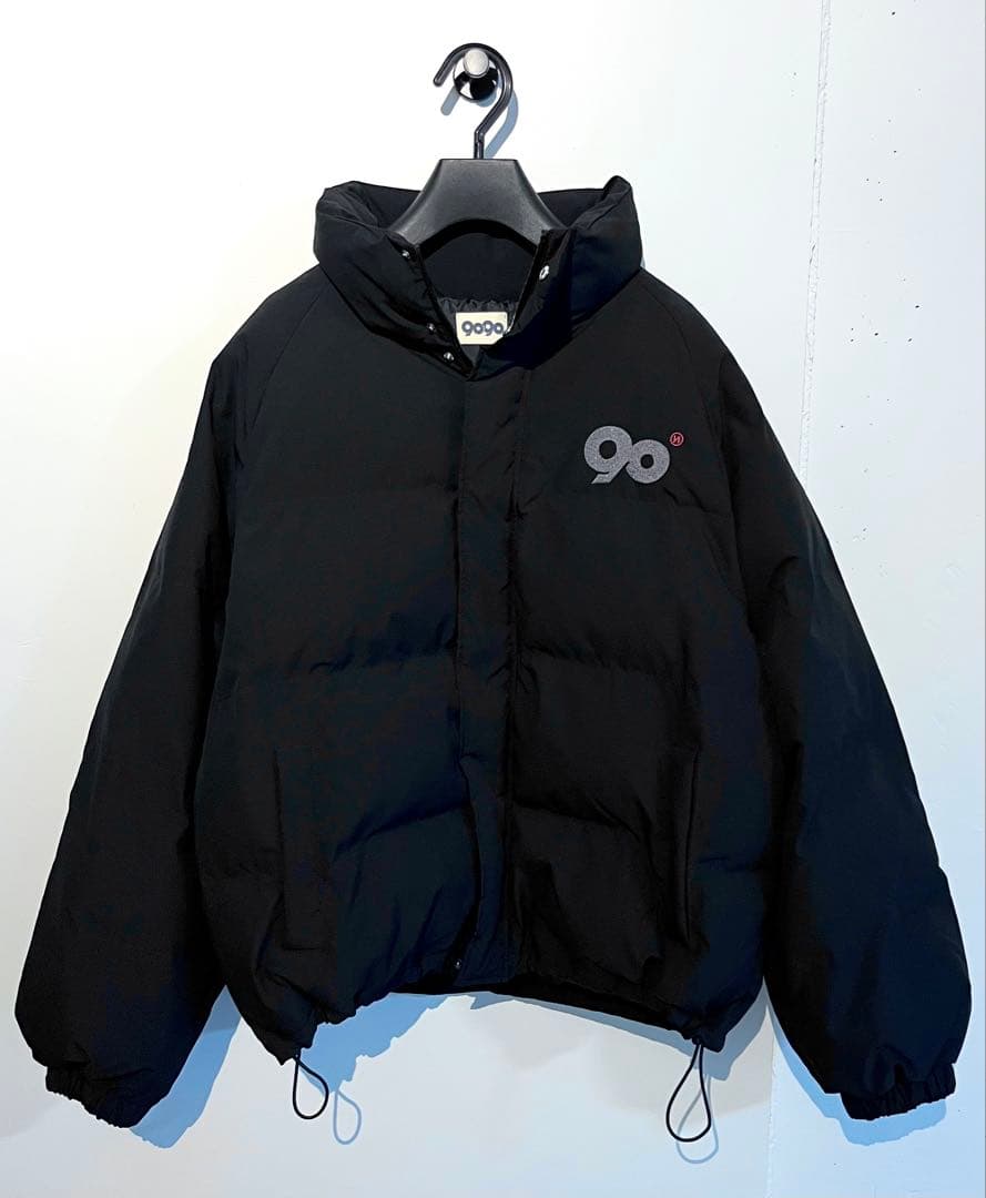 9090ダウンジャケット Lサイズ 黒 - メルカリ