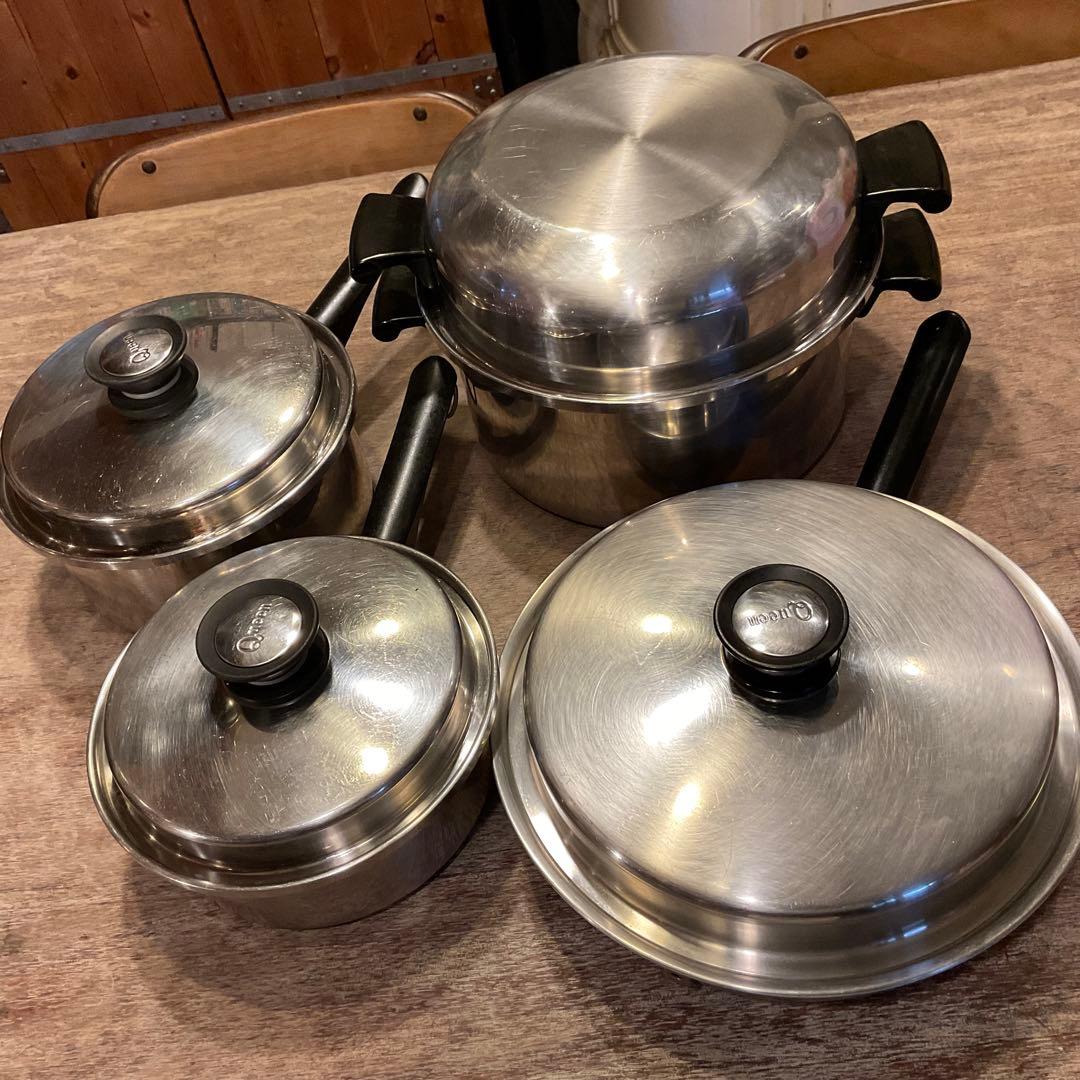 Amway アムウェイ 鍋 セット高級鍋 フライパン 6Lシチューパンセット
