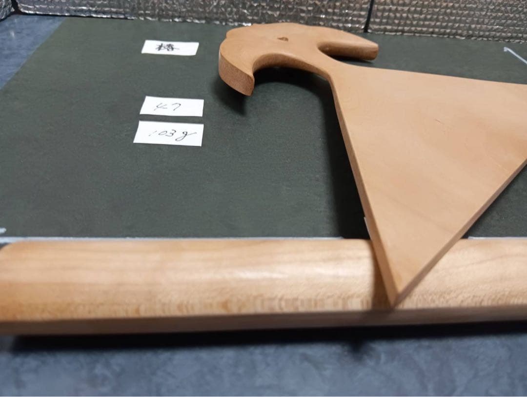 ㊼薩摩琵琶用 撥・椿（25.5cm）