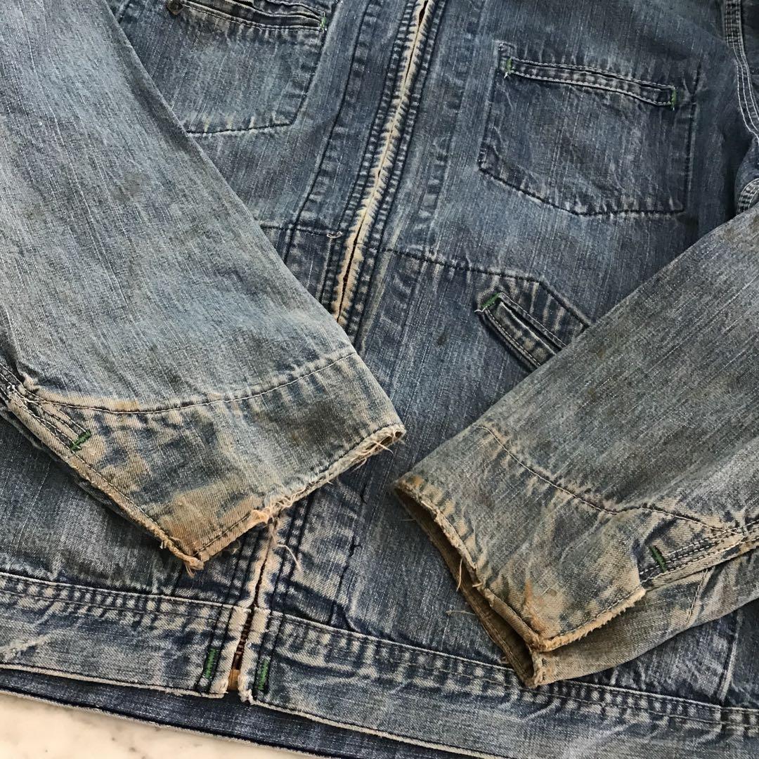 60’s OSHKOSH デニムジャケット ユニオンチケット ビンテージ