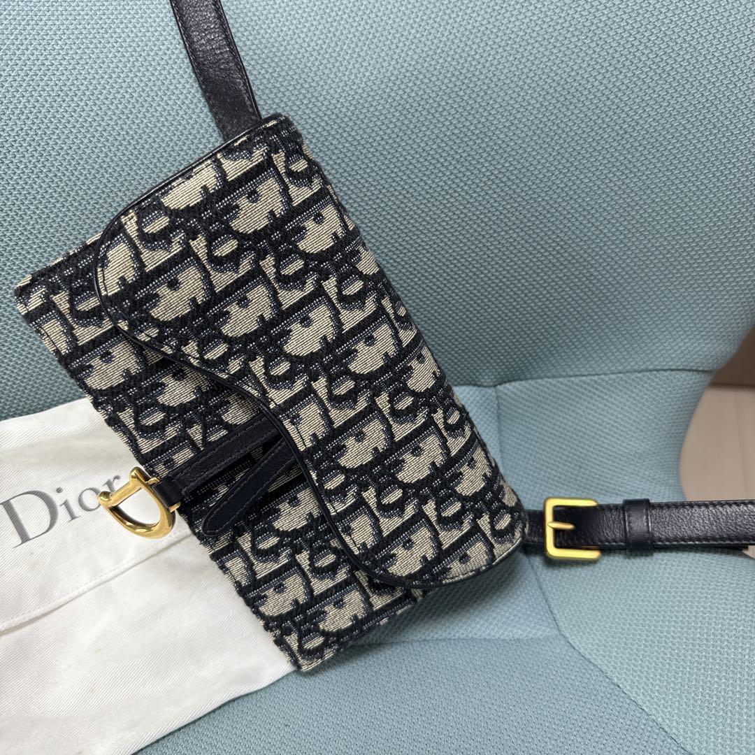 山P／Christian Dior ディオール　サドル ボディバッグ