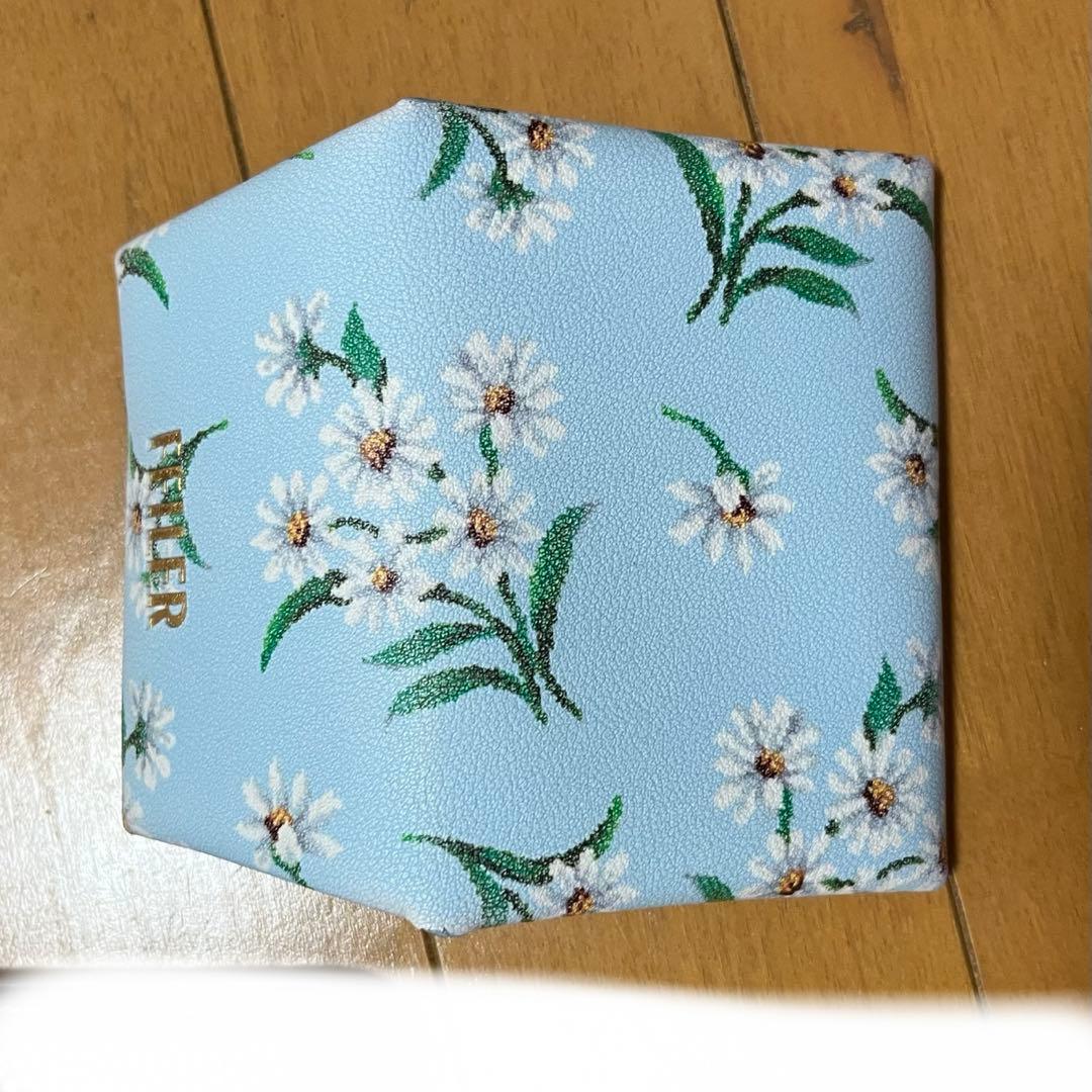 FEILER フェイラー ホワイトマーガレット柄マルチケース 大人百花 付録