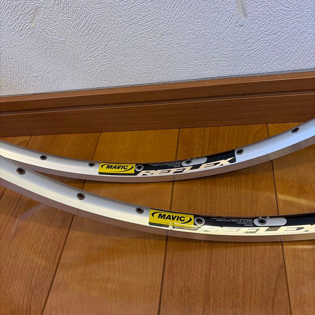 MAVIC RELEX シルバーリム 2本セット チュウブラー36H - メルカリ