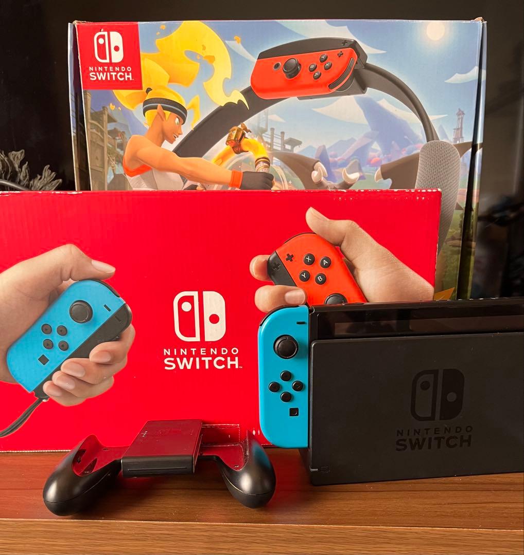 Nintendo Switch 本体＋おまけのリングフィット