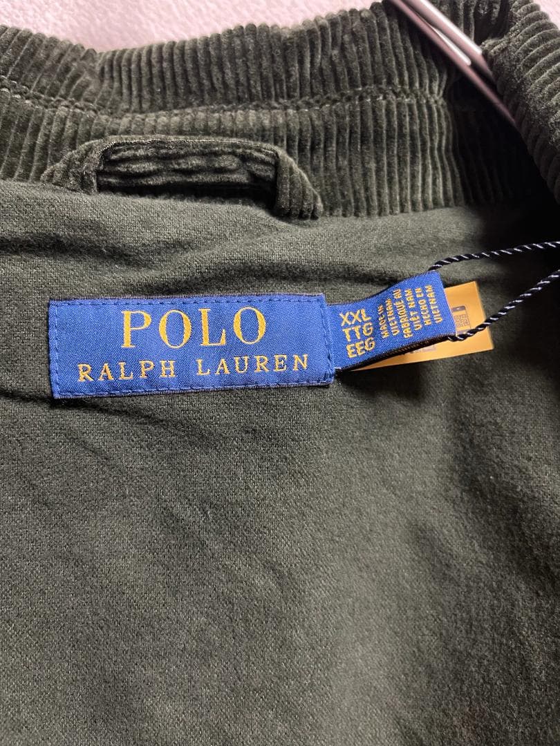 定価41800円 新品 ポロラルフローレン コーデュロイ コーチ ジャケット