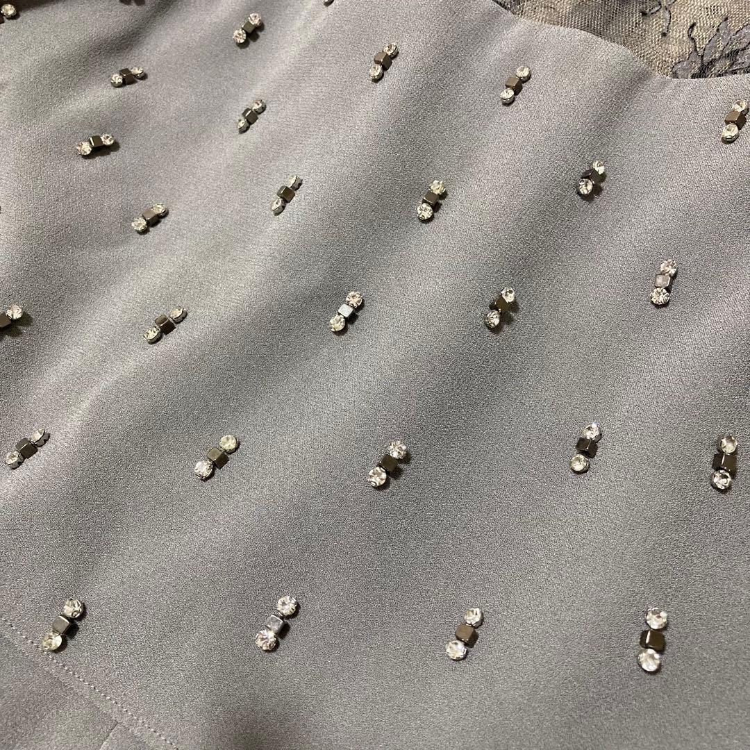 完売品♡ グレースコンチネンタル 刺繍ワイドサロペット オールインワン 36