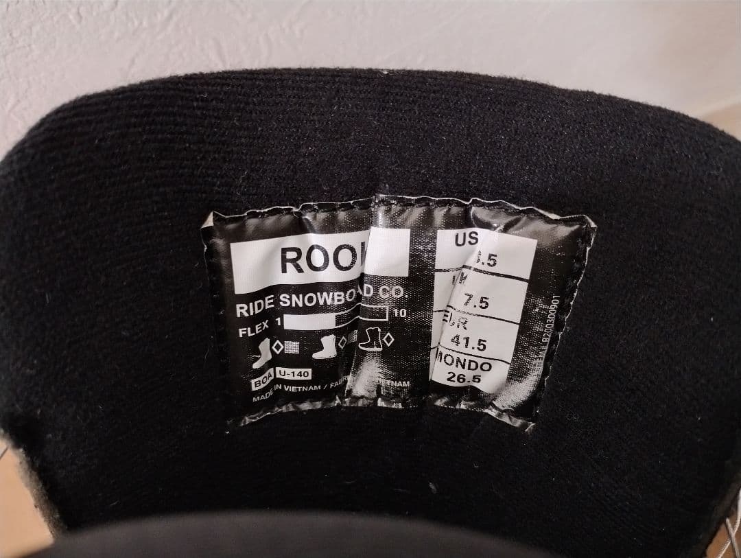 RIDE ROOK スノーボードブーツ 26.5cm　BOA