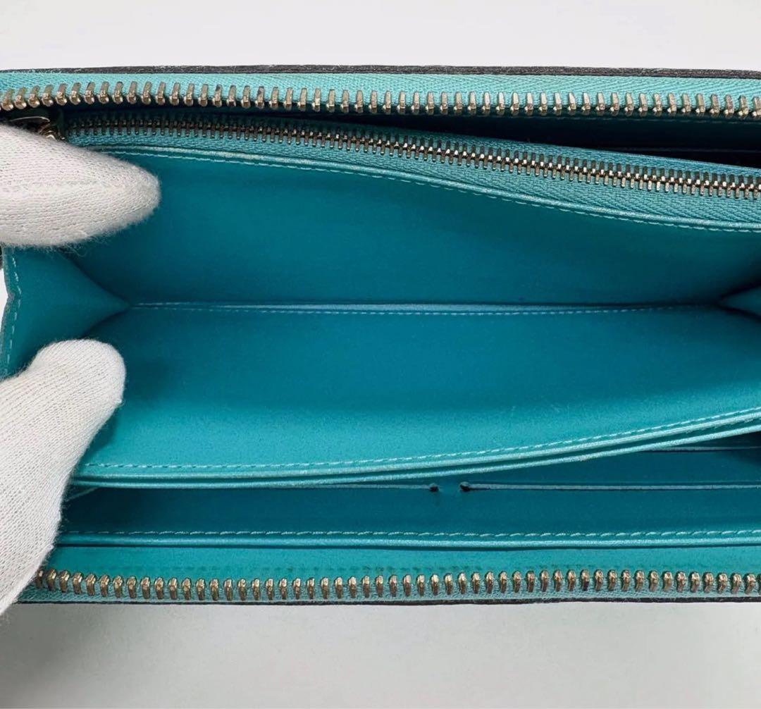 LOUIS VUITTON 極美品 ヴェルニ ジッピーウォレット 長財布レア色