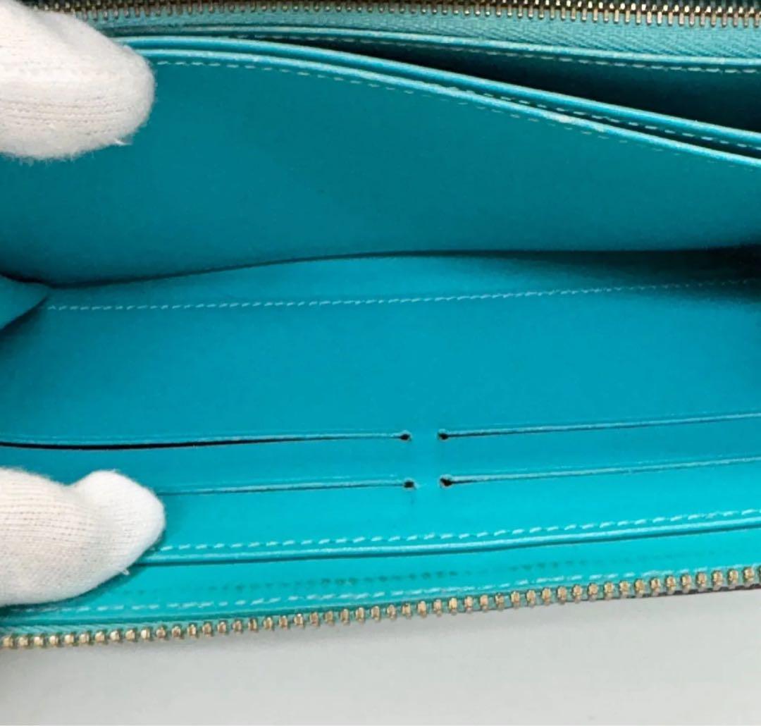 LOUIS VUITTON 極美品 ヴェルニ ジッピーウォレット 長財布レア色