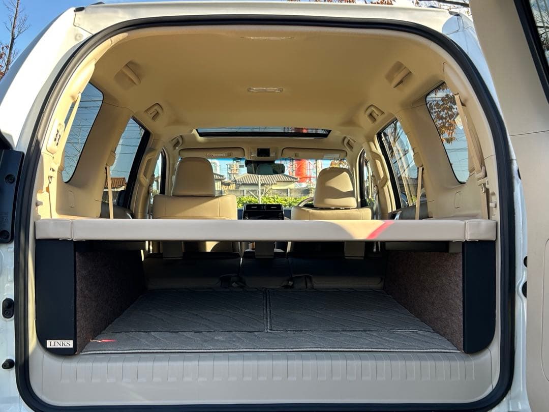 ランドクルーザープラド 150系 7人乗り 工房リンクス ベッドキット