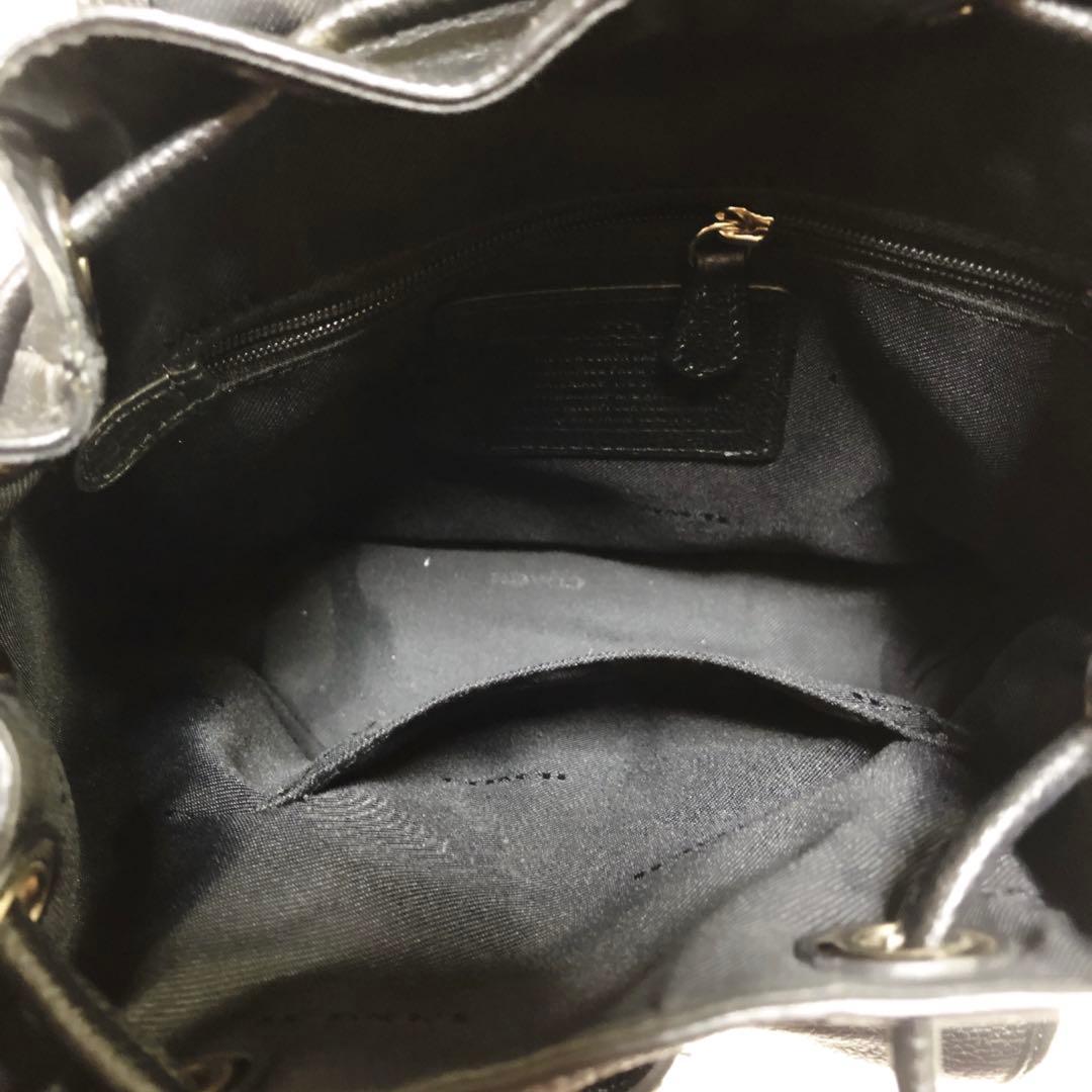 ☆本日最終☆美品 COACH37581 リュックサック ターンロックレザー