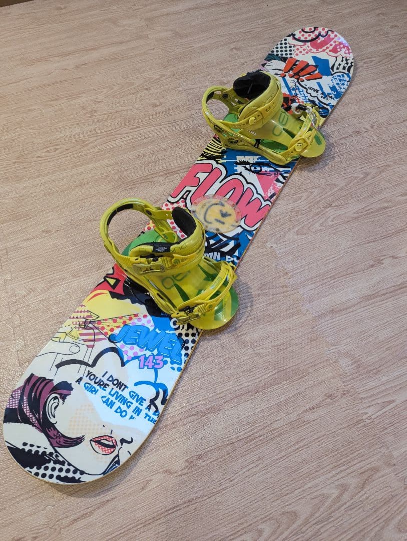 FLOW × FLUX スノーボードセット 143cm 初心者おすすめ 】 SALOMON