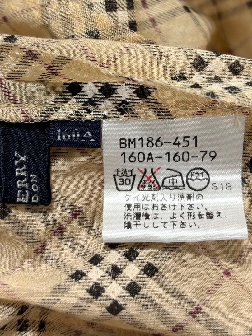 BURBERRY LONDON 半袖　ワンピース