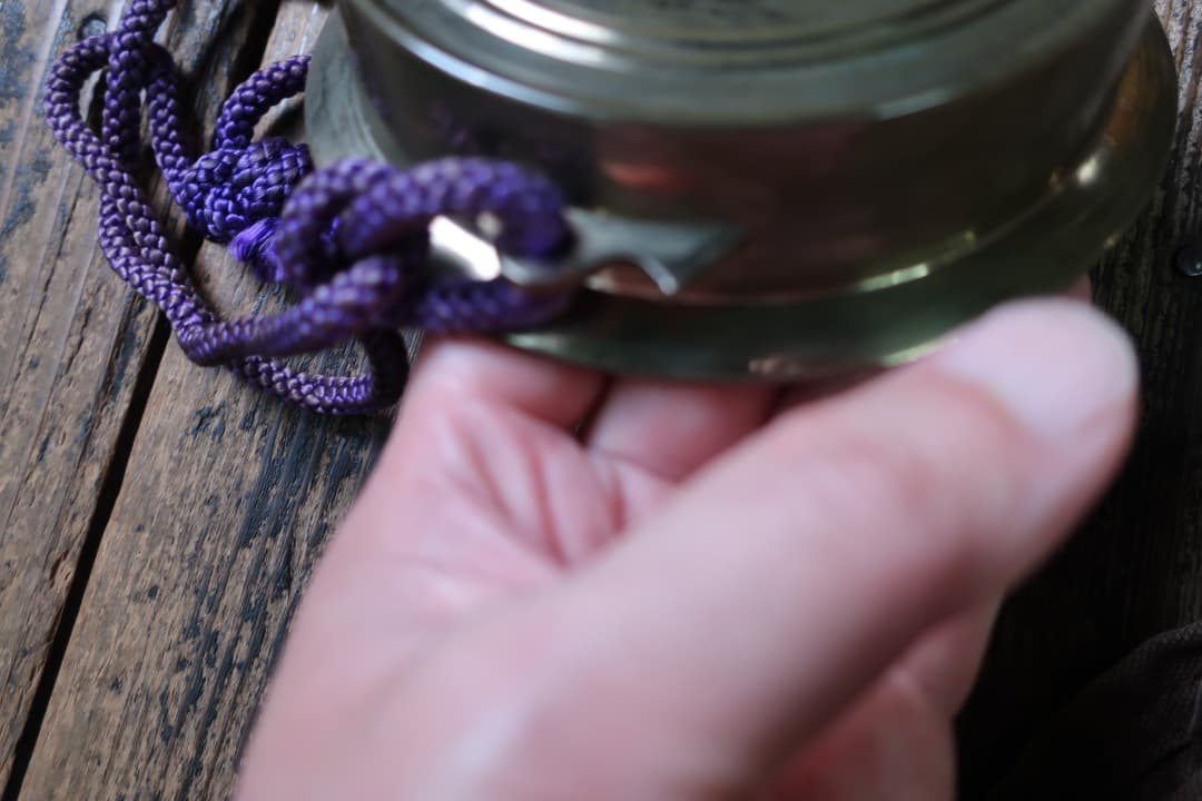 当り鉦 5寸 撞木付き チャンチキ スリ鉦 当り鉦 与助 直径13.5cm