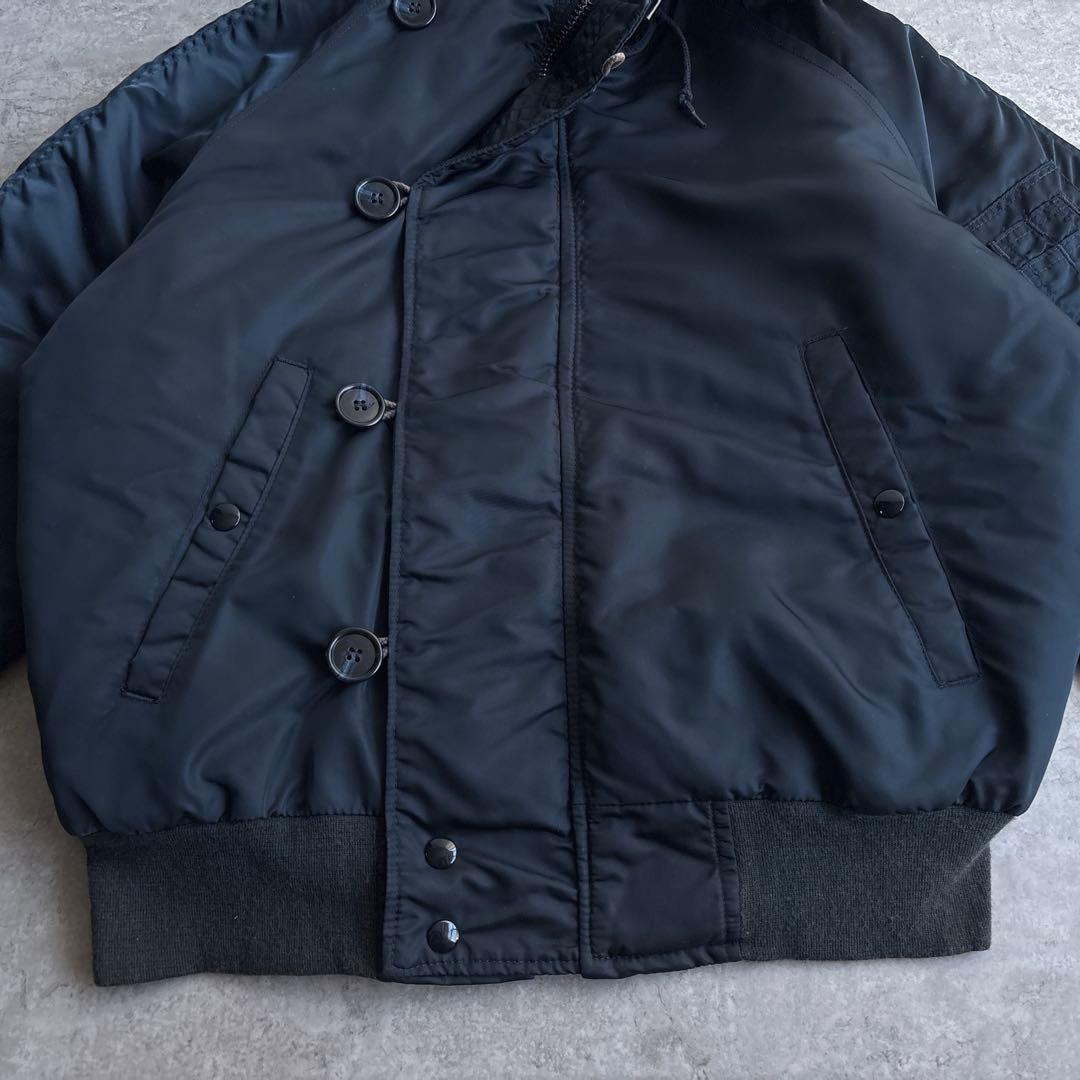 SPIEWAK スピワック□USA製 N-2B フライトジャケット ネイビー 紺