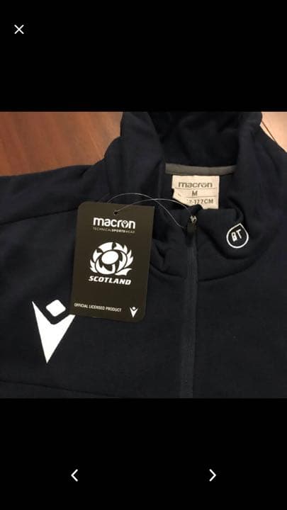 希少】ラグビー ワールドカップ スコットランド代表 ジップトップフリース