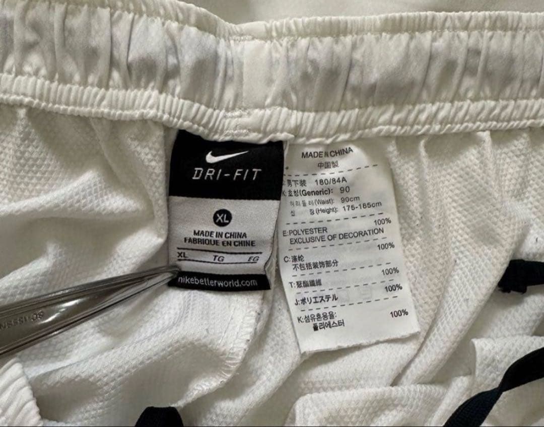 NIKE ナイロンパンツ Y2K archive ホワイト ポーカーズ 公式