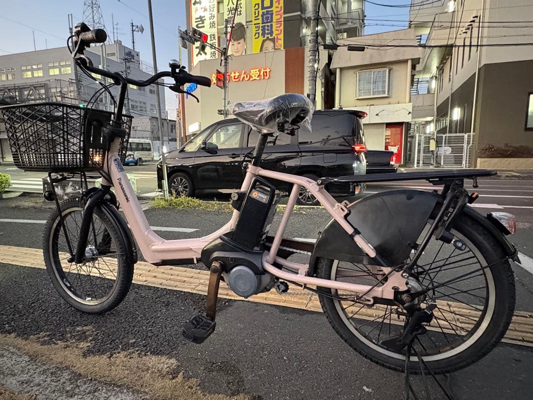 中古20㌅ Panasonic電動アシスト自転車　8Ah 大阪