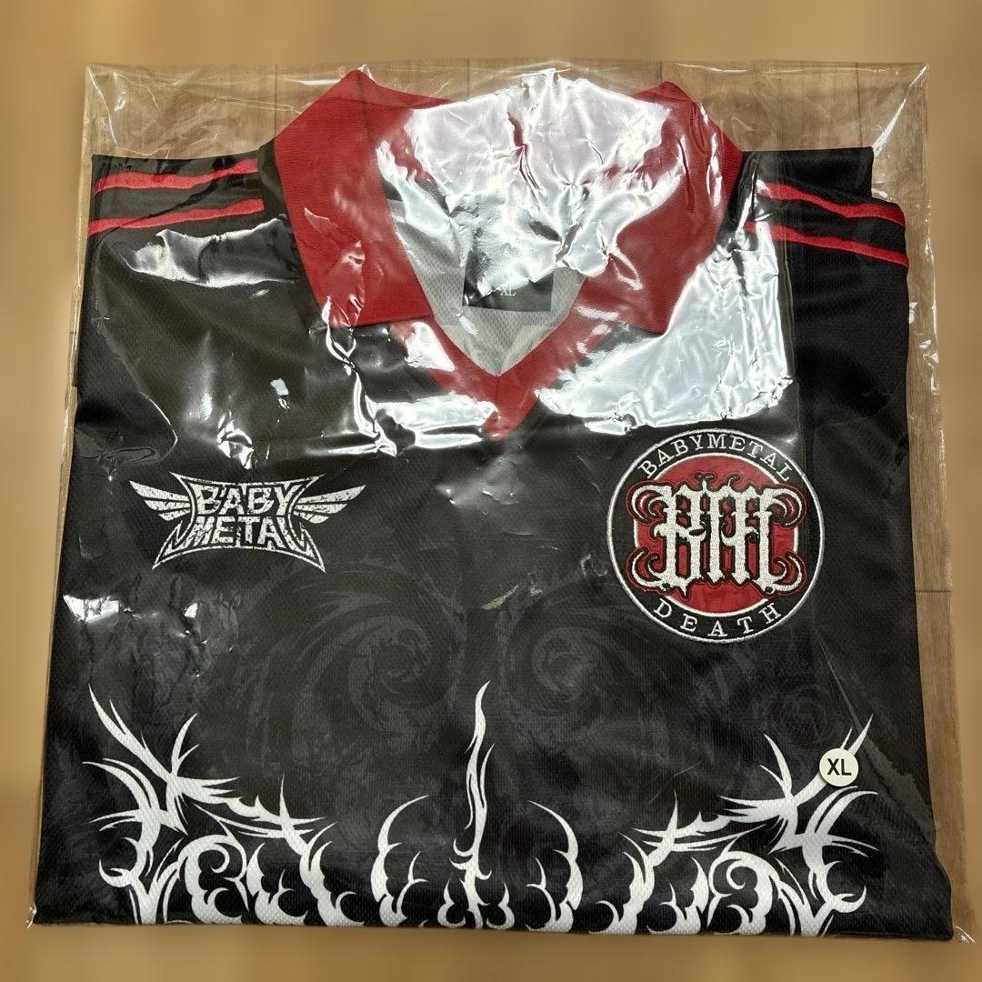 公式】BABYMETAL サッカージャージ XLサイズ ベビーメタル 未開封