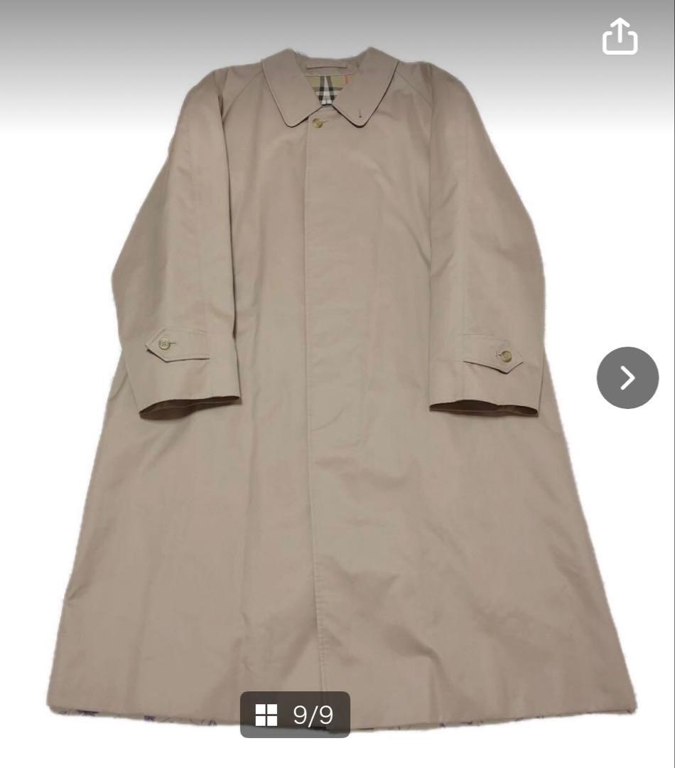 Burberrysバーバリーズ　未使用級使用感無し ステンカラーコート L