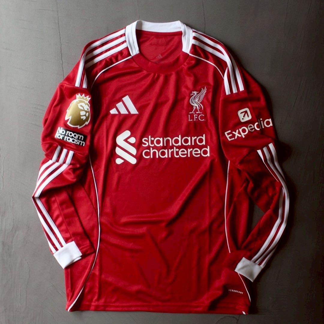 リバプール 25/26 ユニフォーム ホーム 長袖 正規品 エキティケ - メルカリ