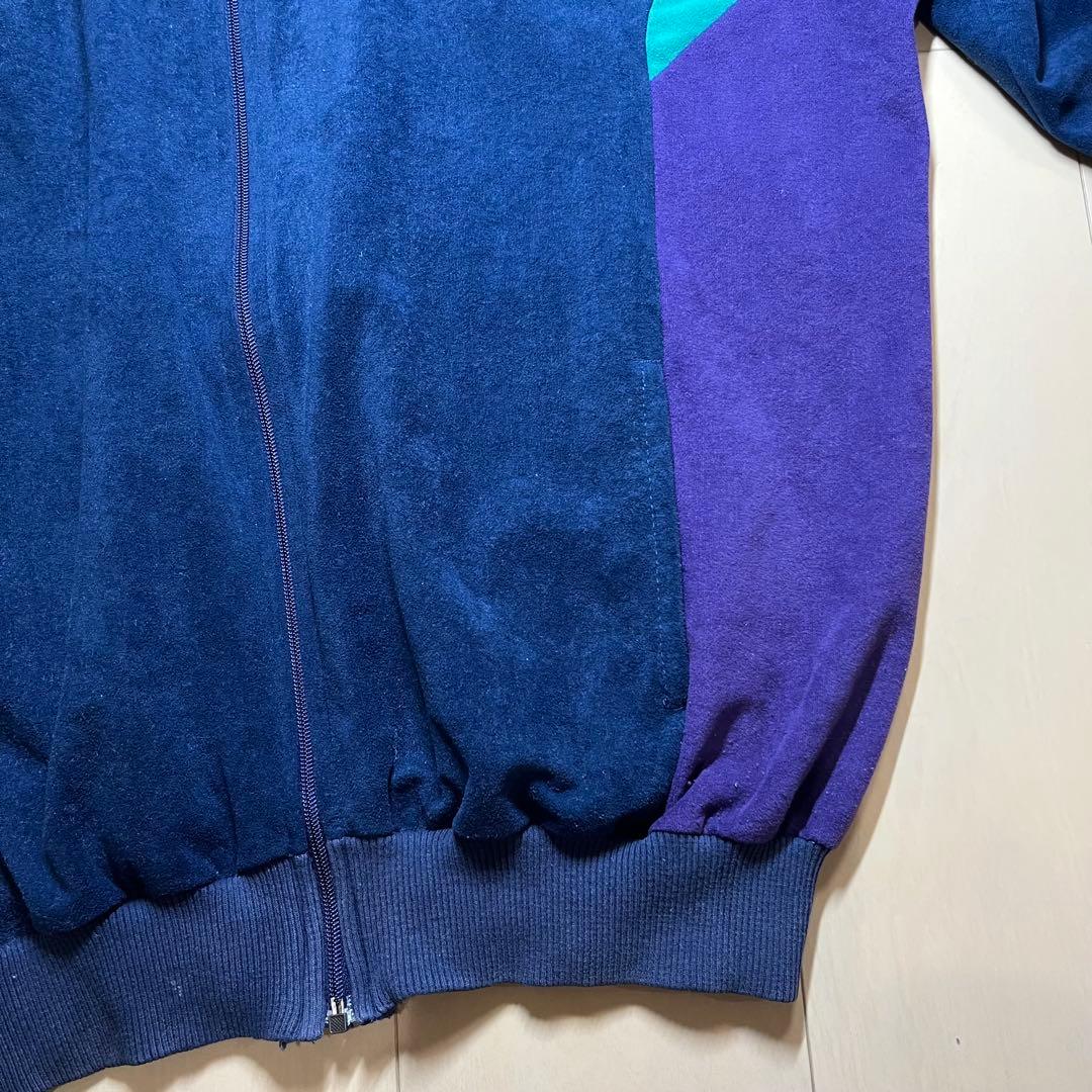 【極希少】80s FRANCE製 adidas アディダス トラックジャケットＬ