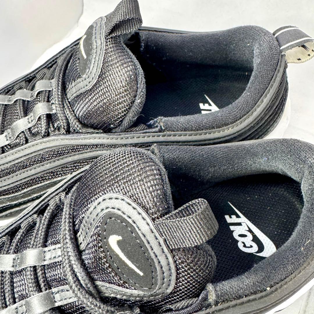 ナイキ エアマックス97 G ゴルフシューズ ブラック 25cm