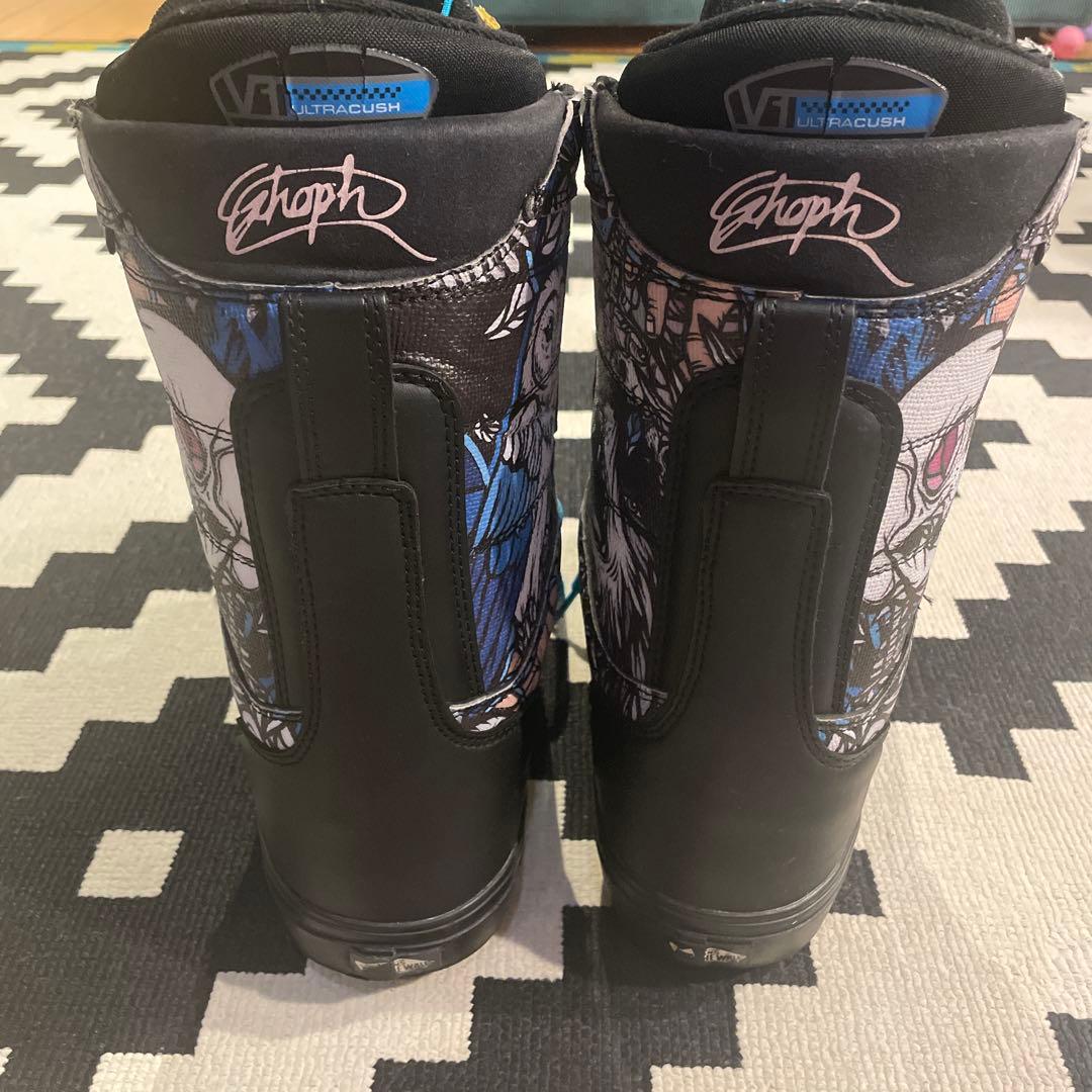 VANS Hi-STANDARD OG 26cm スノーボードブーツ 黒/青