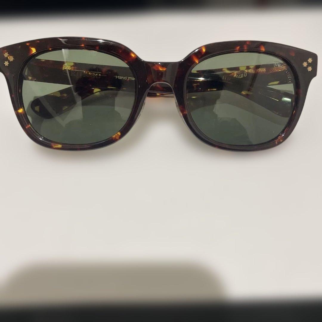 uncrowd アンクラウド skyline ベッコウ×グリーン