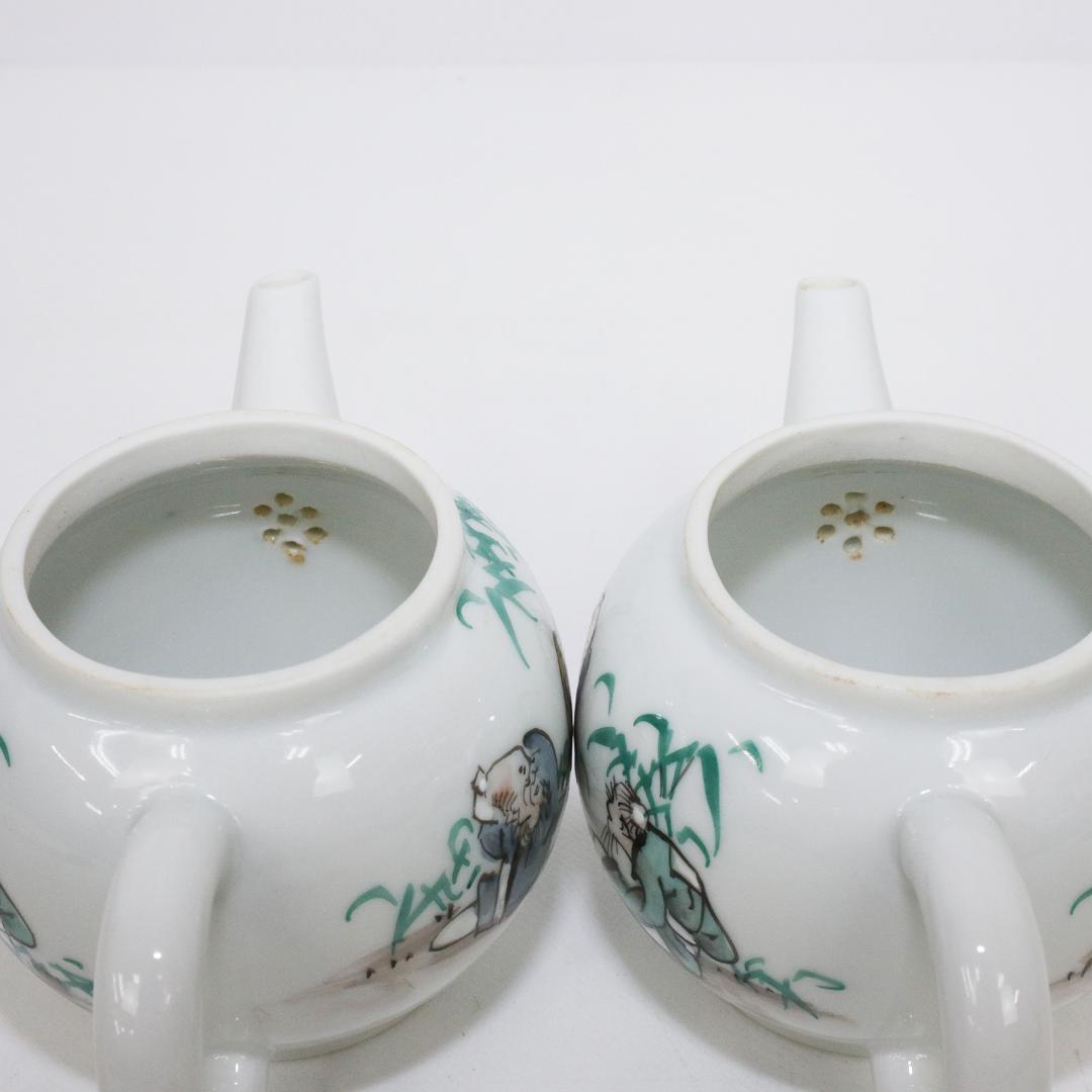 京焼 加藤和峰 急須 2客 煎茶 茶道具 - yellows.co.jp 日本