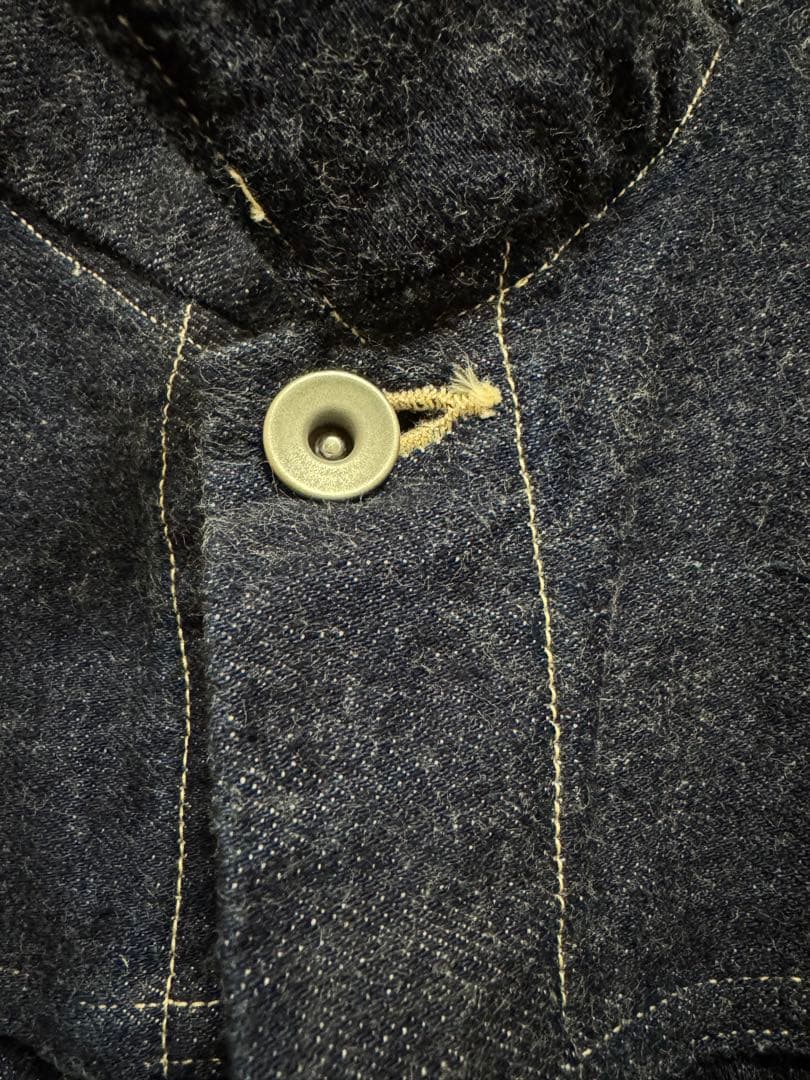 COMOLI デニムジャケット　ネイビー　サイズ2