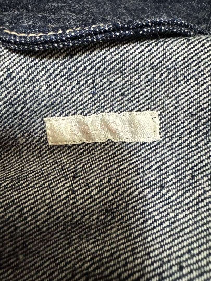 COMOLI デニムジャケット　ネイビー　サイズ2