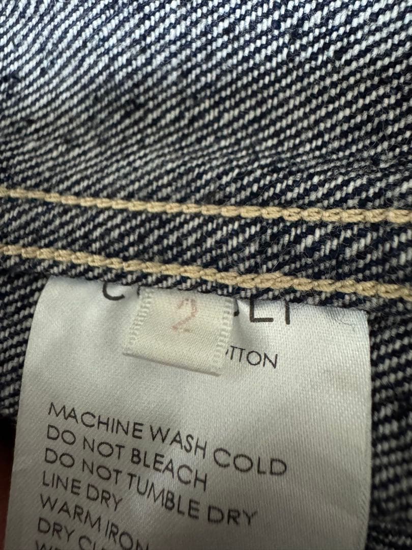 COMOLI デニムジャケット　ネイビー　サイズ2