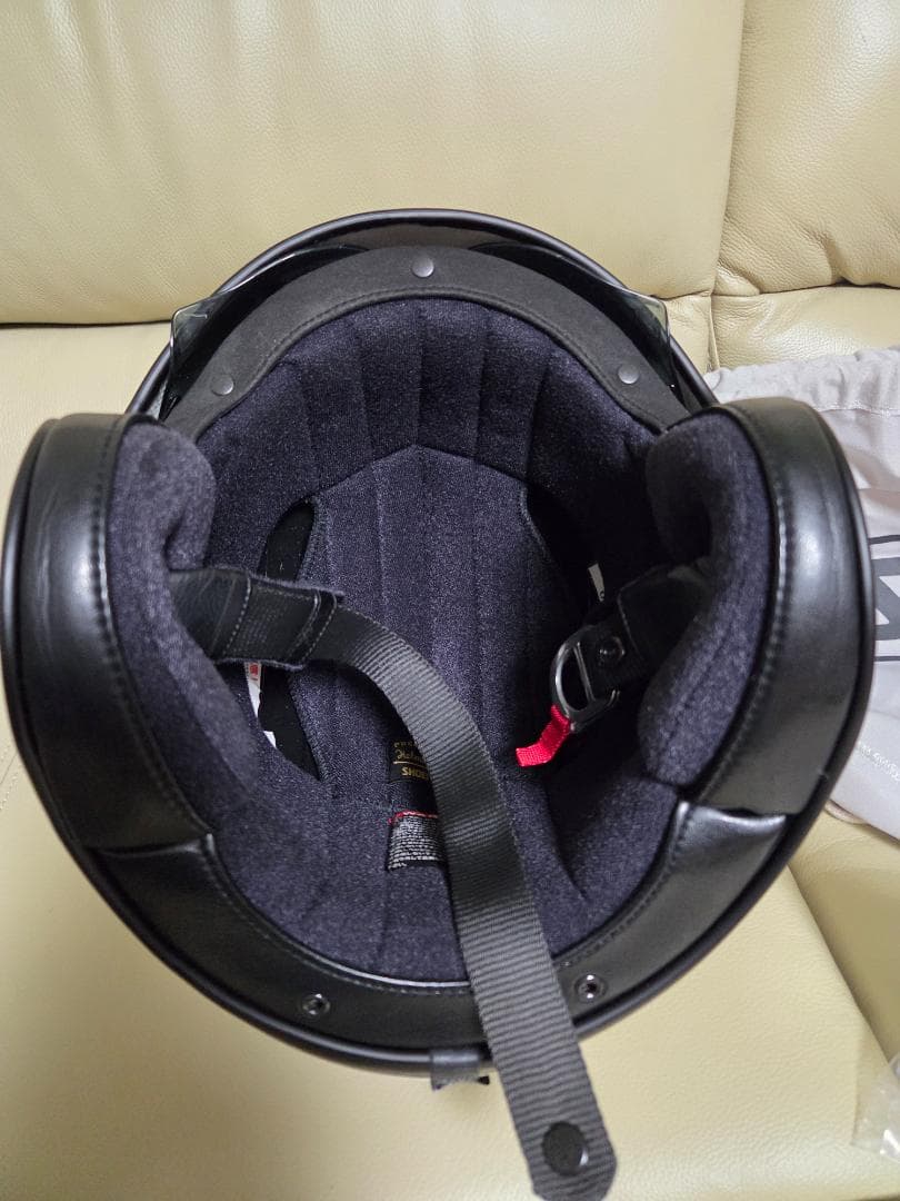 SHOEI ホワイト ジェットヘルメット Ｊ．Ｏ　クリアシールド付き