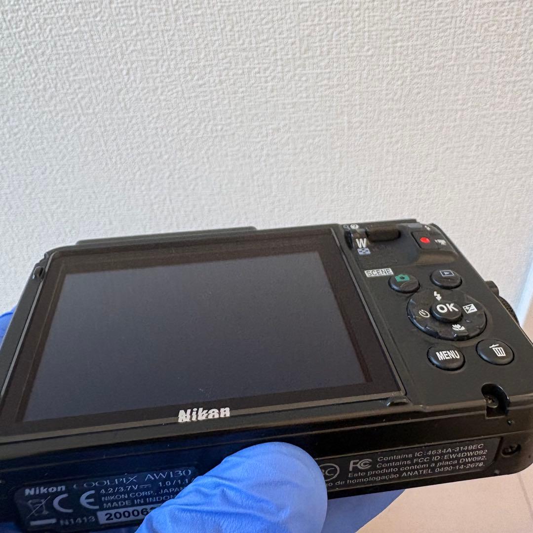 ハ*コ様 Nikon防水デジタルカメラCOOLPIX AW130 ブルー