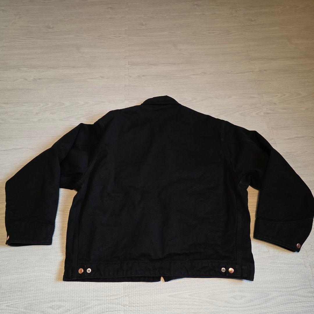 ジャケット・アウター COMOLI 26SS black denim zip short jacket
