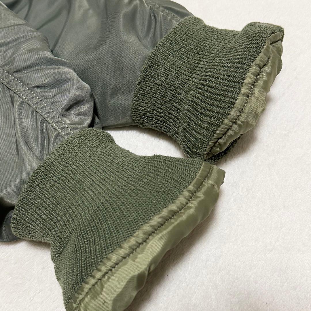 アルファ N-2B フライトジャケット セージグリーン ミリタリー ファー