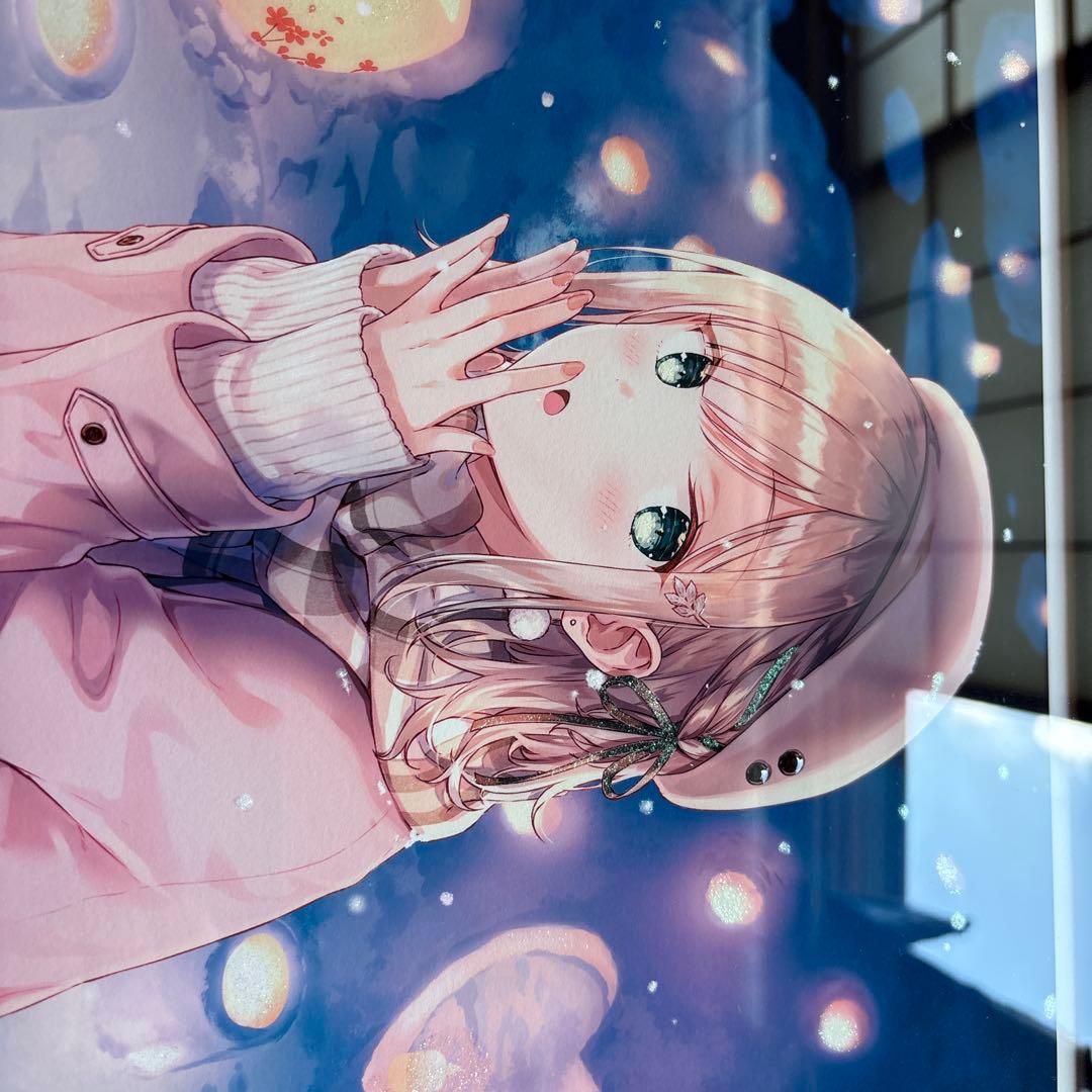 hiten 雪あかり アールビバン 版画 限定生産 - メルカリ