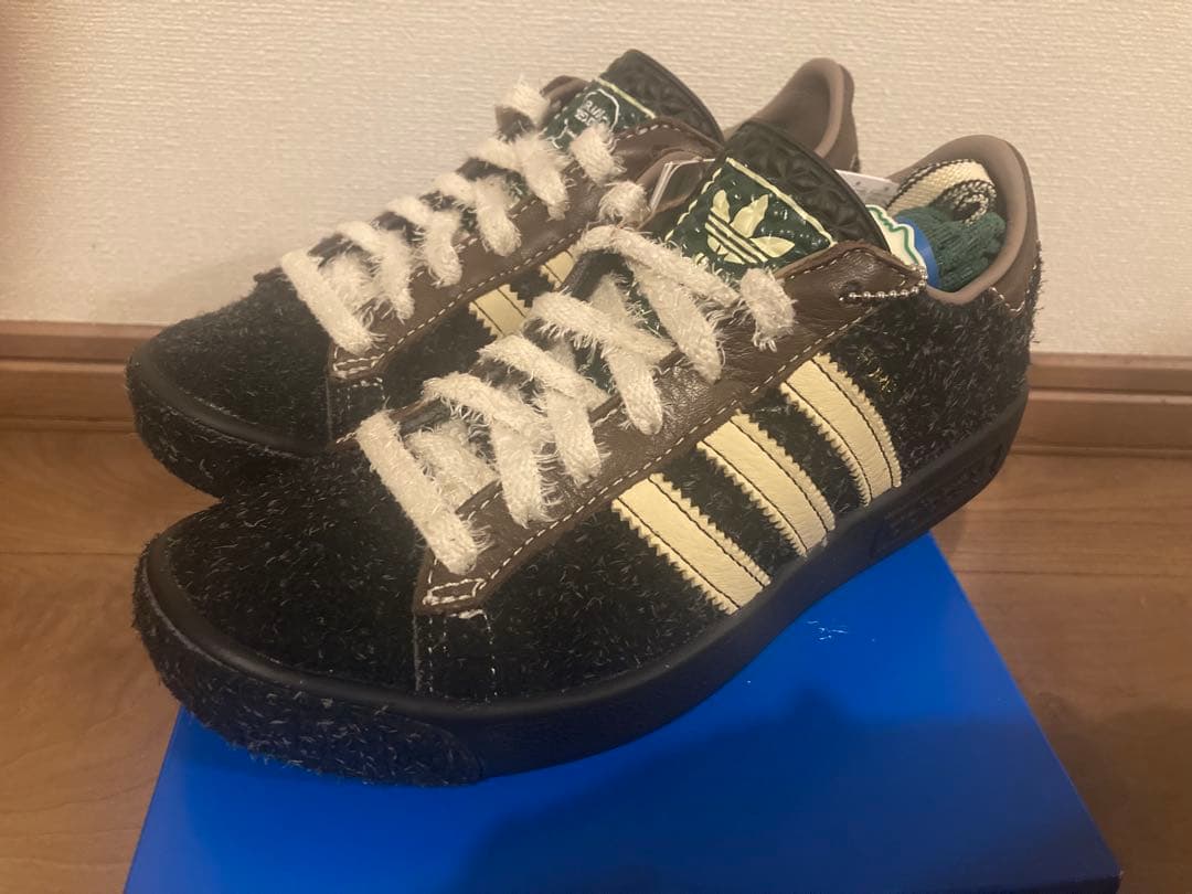 靴 adidas FORESTHILLS BRAIN DEAD CORE BLACK