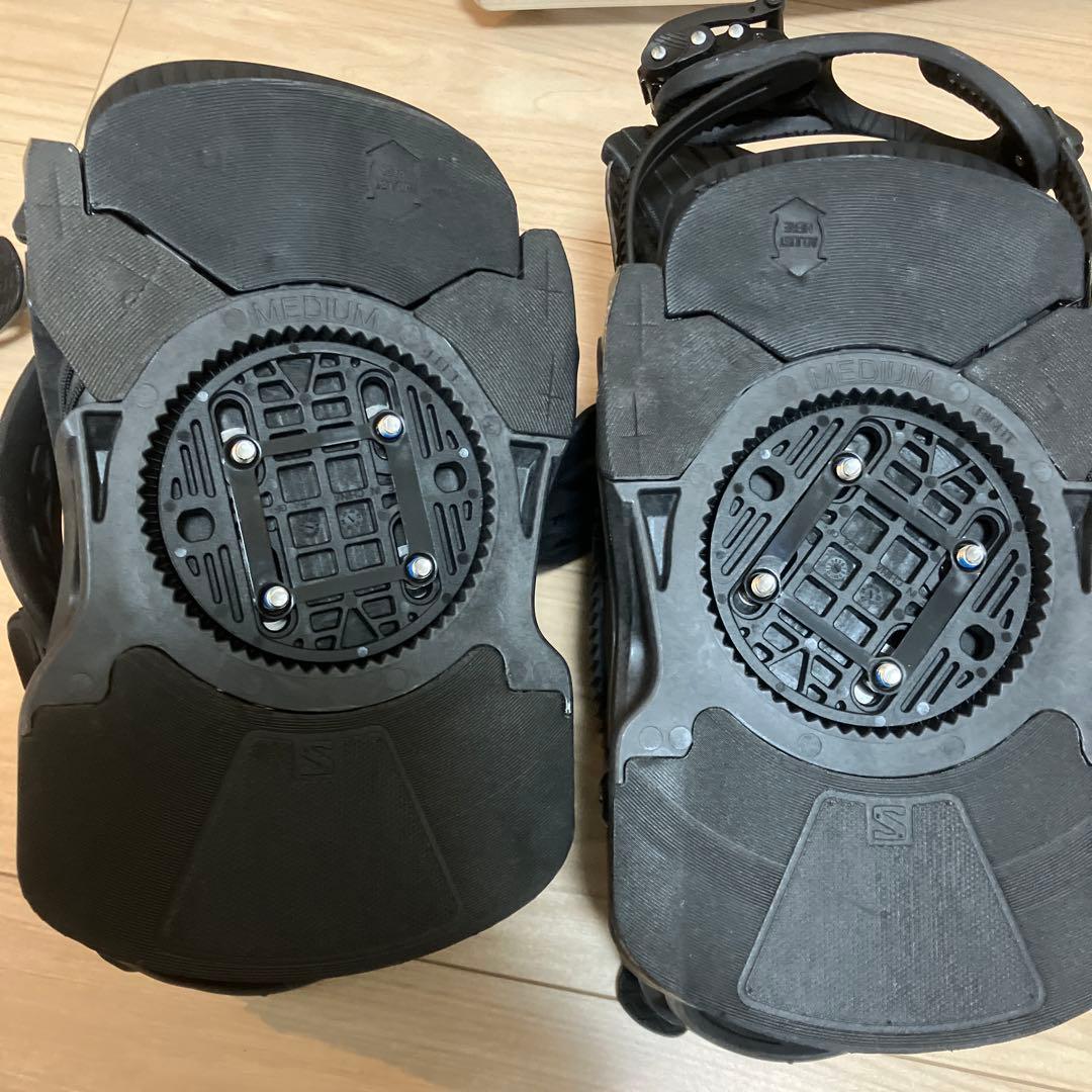 ブラック スノーボード ビンディング