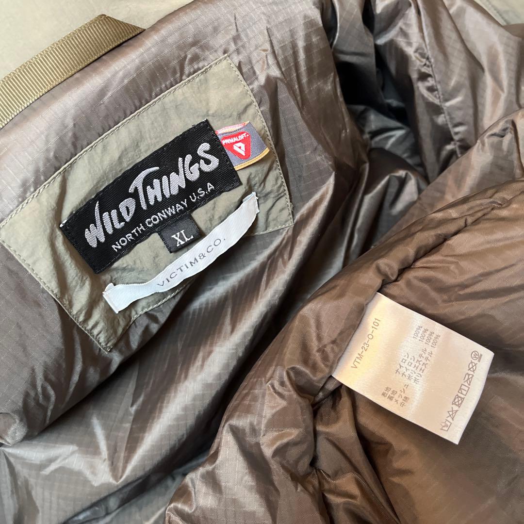 VICTIM × ワイルドシングス モンスターパーカー XL