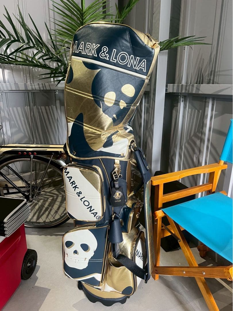 【マーク&ドラゴン】MARK & LONA キャディバッグ ヘッドカバー付
