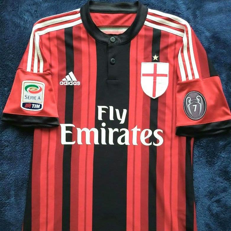 【新品美品】ACミラン 14/15シーズン 本田圭佑 ユニフォーム Mサイズ