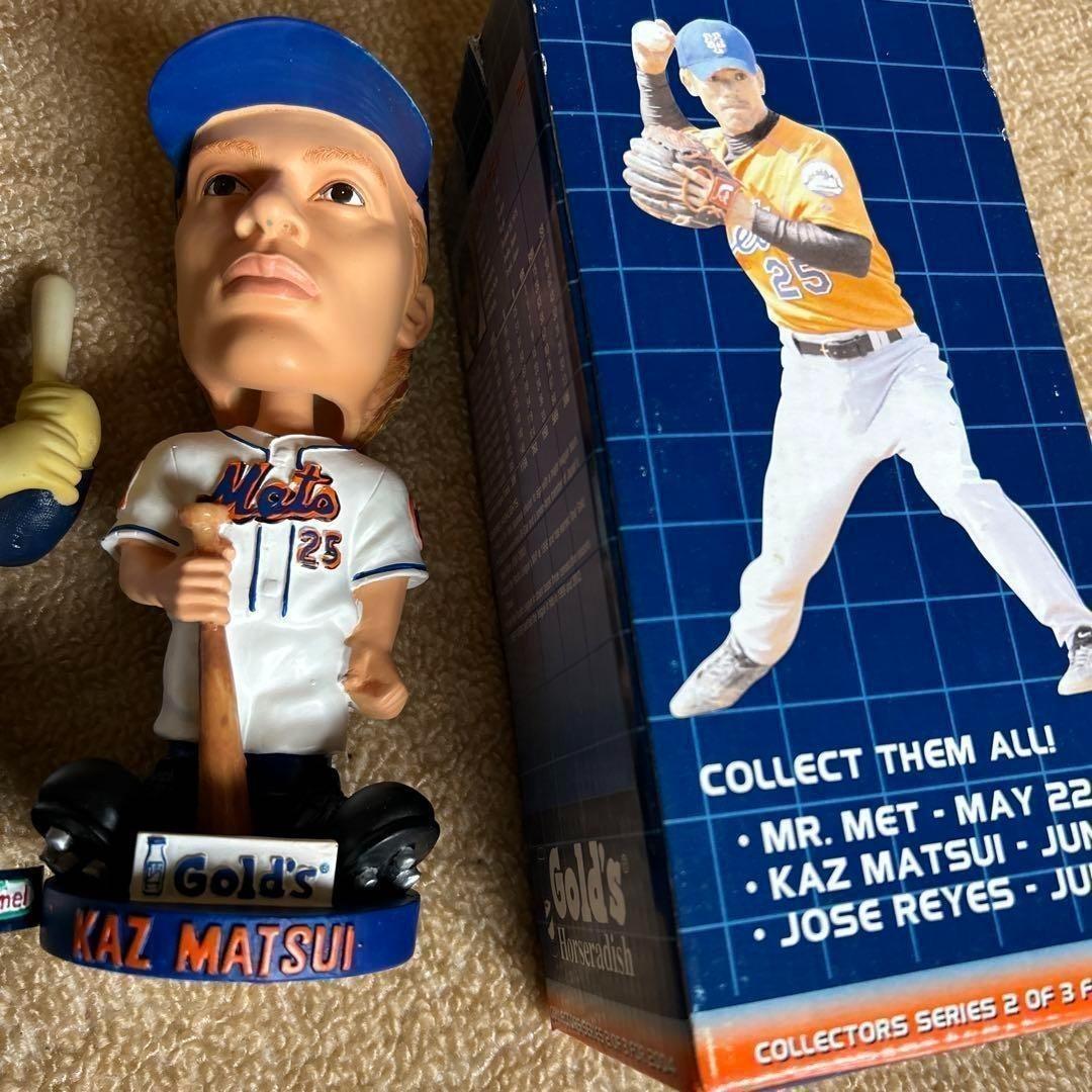 超貴重 球場配布ボブルヘッド人形 ダブル松井！フランコ投手 - メルカリ