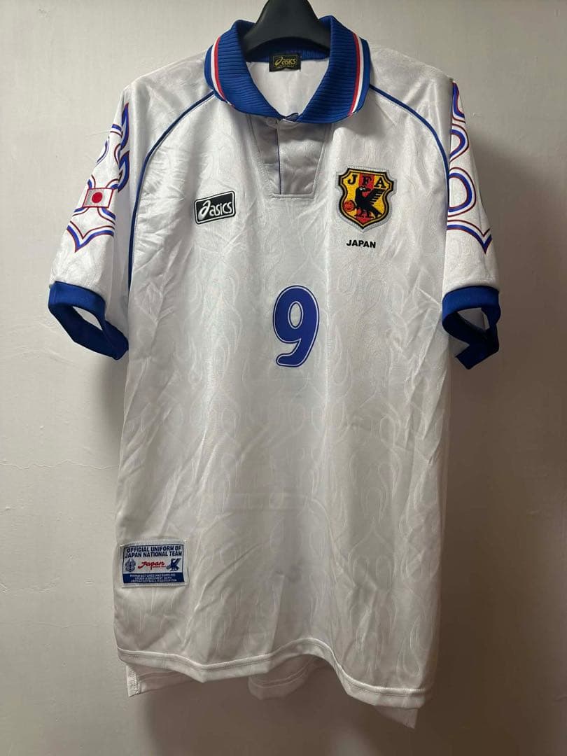 ジ*イ様 日本代表 / 9番 / Oサイズ /ユニフォーム / 中山雅史/ 復刻 / ジ*