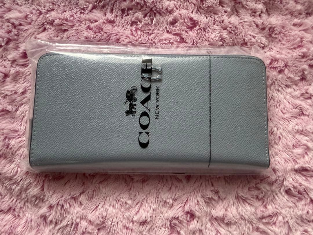 COACH 長財布　新品未使用♡水色
