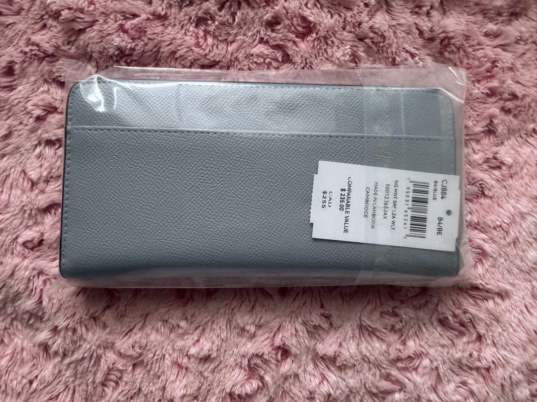 COACH 長財布　新品未使用♡水色