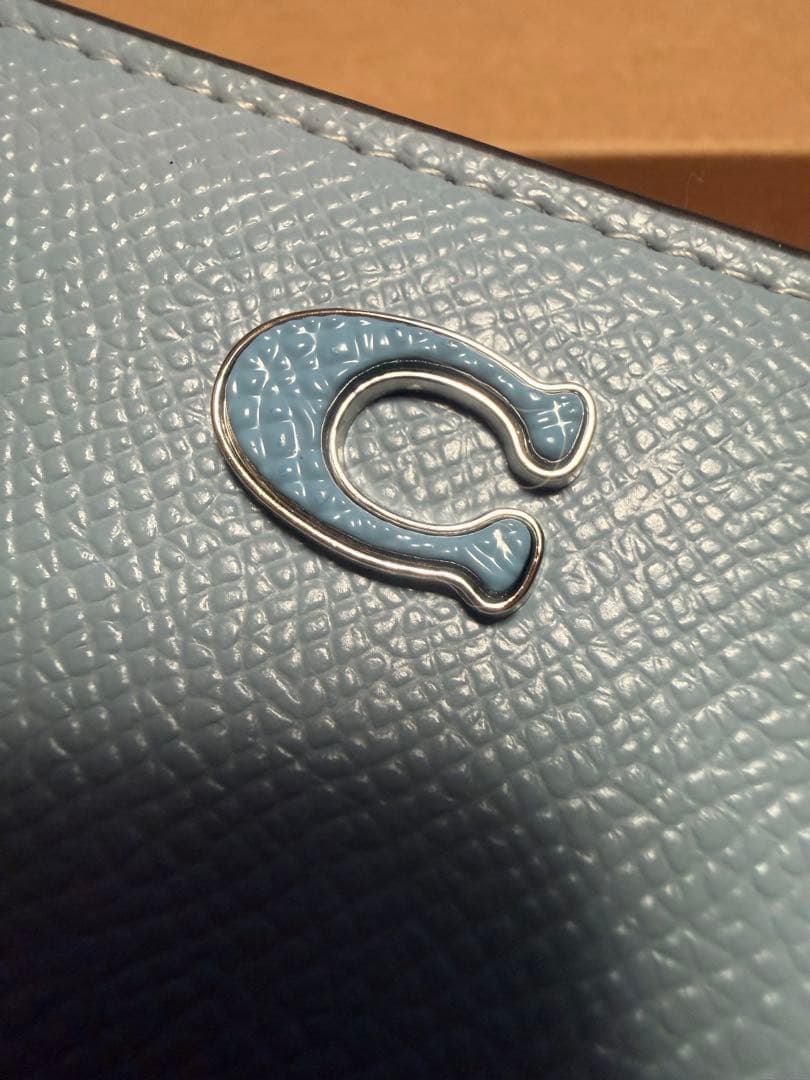 COACH 長財布　新品未使用♡水色